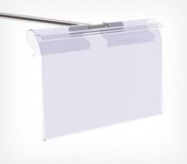 Держатели информации, Ценникодержатели на крючки, Держатель ценника на вспененном скотч. Мы предоставляем высококачественные POS-материалы по выгодным ценам. Ценникодержатель на крючок LH