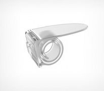 Клипса  рамки 'Мини'  'улитка' крепление на полку  заказать с доставкой ✓Большой выбор товаров из оргстекла ✓Собственное производство ✓Доставка по России и СНГ ✆  (903) 740-55-32➔ Звоните